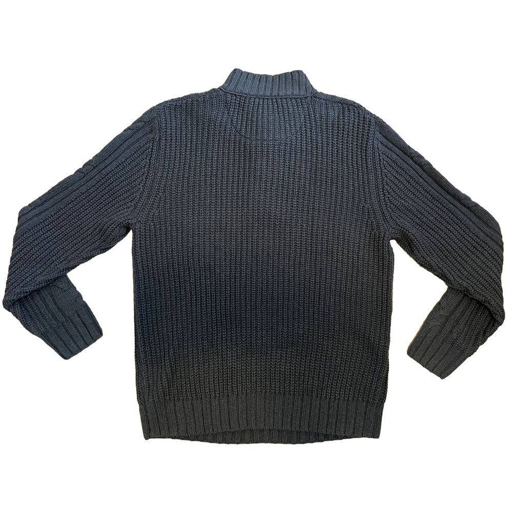 Cabela's Mens Heavy Weight Knit Sweater With Buttons Large Gray - Picture 6 of 6